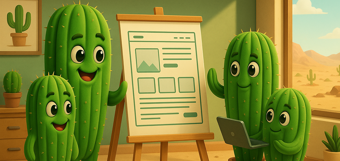 Strona internetowa na laptopie – nowoczesny design